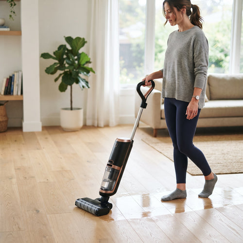 Si passa sul parquet e il pavimento resta pulito