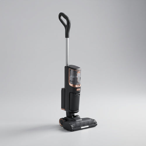 Lavapavimenti senza fili 2 in 1, nero e rame